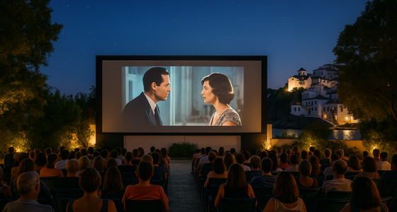 Open-air Cinema in Skopelos Town