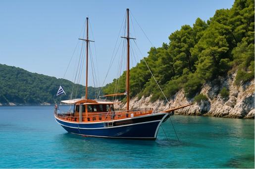 Boat Tour Around Skopelos Island