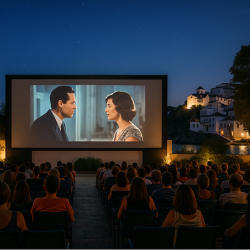 Open-air Cinema in Skopelos Town