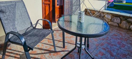 Bright Studio with Private Terrace