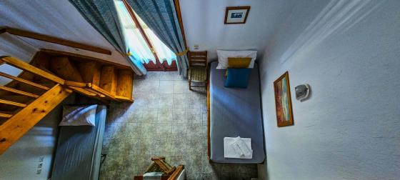 Two-Level Family Loft with Balcony