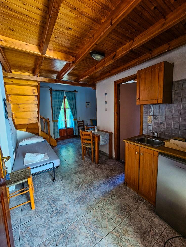 Two-Level Family Loft with Balcony