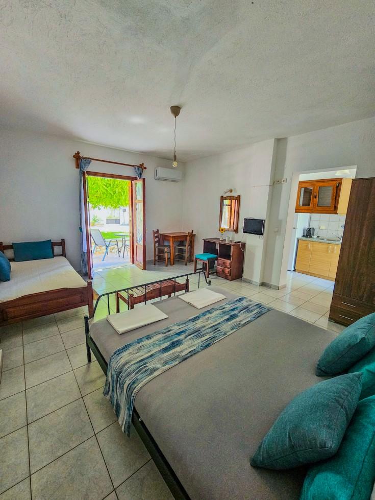 Garden Level Studio with Terrace